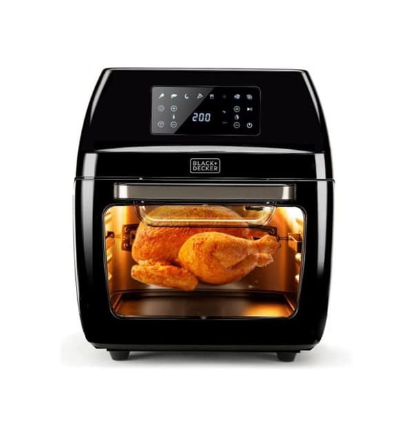 Black+Decker BXAFO1200E -rasvakeitin uunilla, 12 l