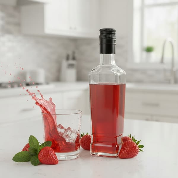50x Jack Walker likörflaskor 500ml glasflaska vin alkohol 0,5l