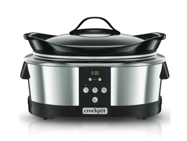Crock-Pot långkokare SCCPBPP605-050 5,7 l (krom)