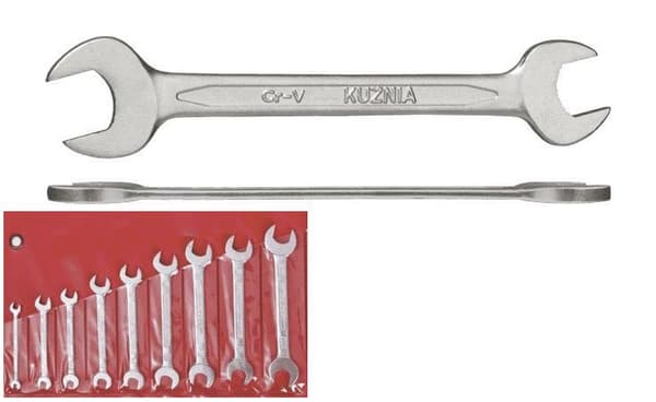 FORGE PLATNYCKLAR SET 9 delar 6-24mm Cr-V RWPd