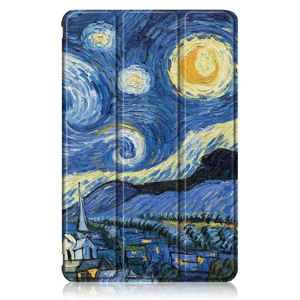 Etui Graphic Galaxy Tab S6 Lite 22/24 - Stjernehimmel