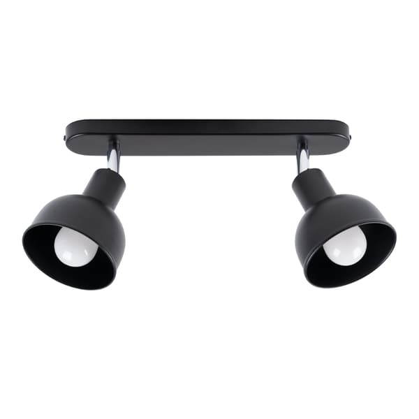 OPAL STRÅKLAMPA 2 E27 SVART LUMILO 13.227.17