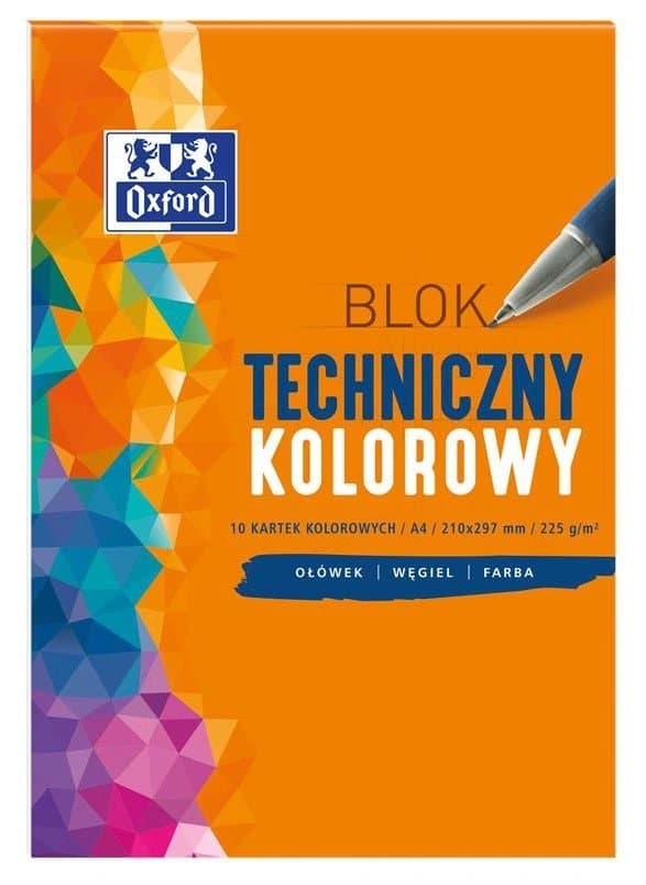 Tech Multicolor A4-blok 10 ark 225 g Opdag farvernes magi i