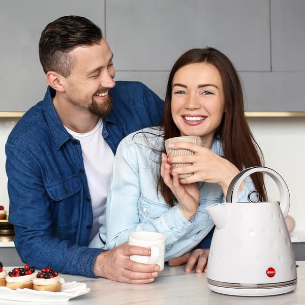 TRÅDLÖS vattenkokare Eldom C245SB 2000 W vit +1,7L
