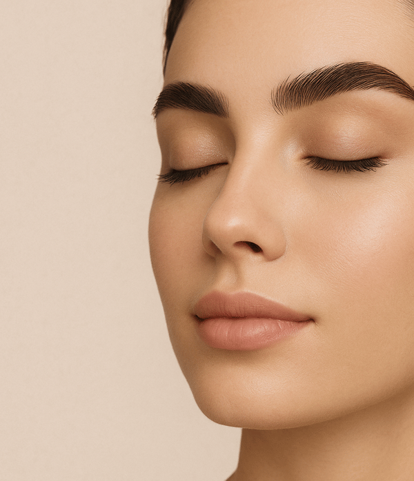 Automatisk øjenbrynsblyant med børste, sort