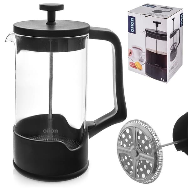 Stempelkande til kaffe og te glas 1 l