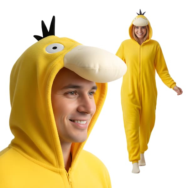 Pokémon Psyduck Kigurumi-pyjamas M: 155-165 cm