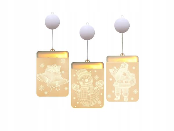 GLASMALERI LED VARME KLOKKER (60) GAB_A