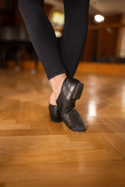Dansesko Burtan Broadway til jazzdans elastiske - sorte jazz dansesko Burtan Broadway til jazzdans str 37