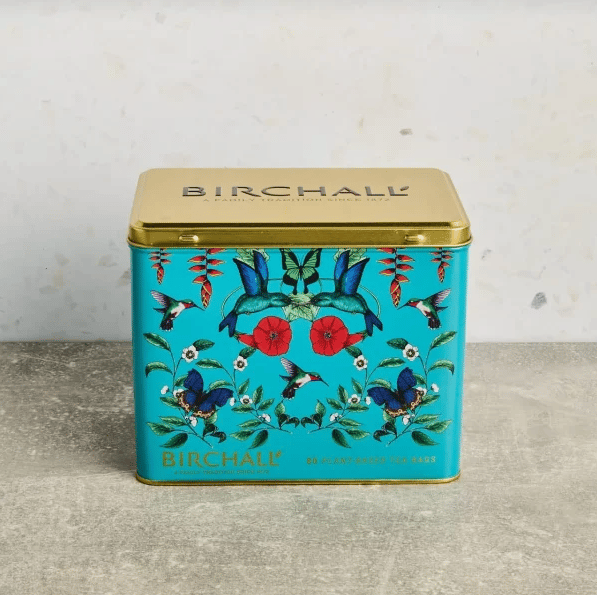 te dåse Birchall Africa Tea Caddy