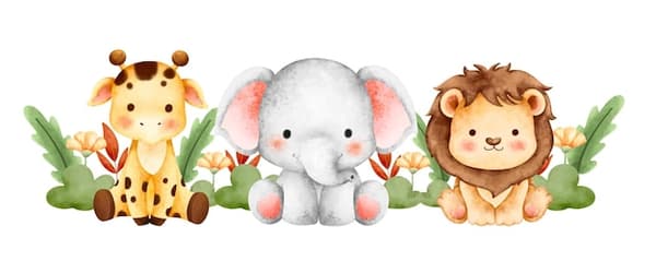 Elephant Sisi 40 cm - grå