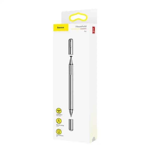 Baseus Golden Cudgel stylus 2-i-1-penna (silver)