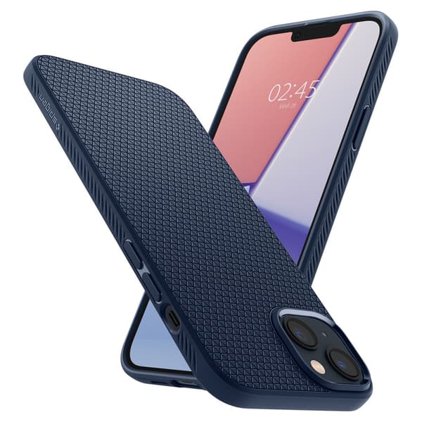 SPIGEN LIQUID AIR IPHONE 14 PLUS / 15 PLUS MARINBLÅ
