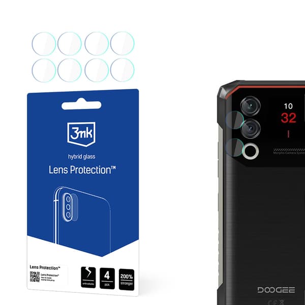 Doogee Blade 10 Max - 3mk linsebeskyttelse