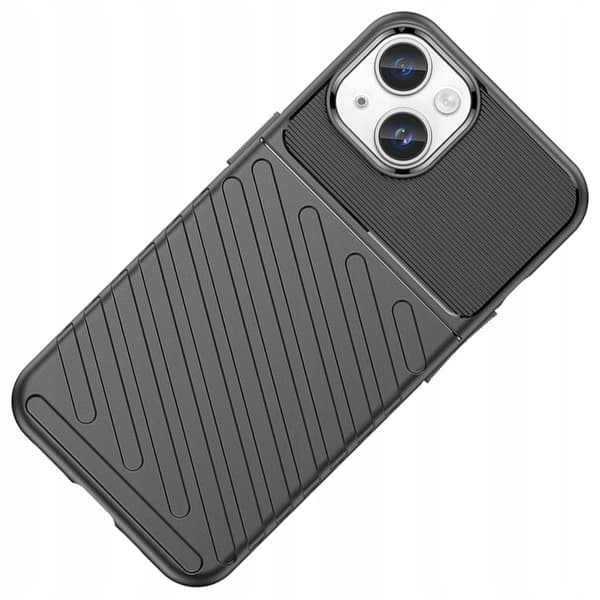 iPhone 15 Plus Thunder-cover - Sort