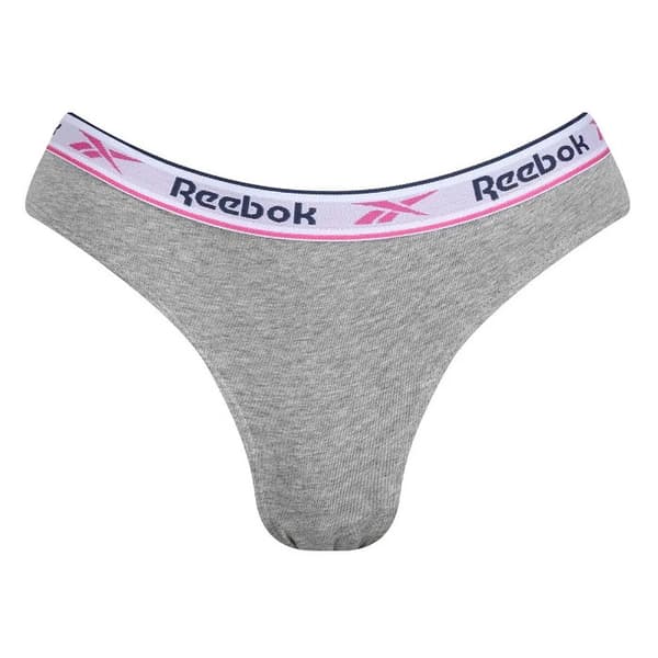 Reebok Dam 3-pack Trosor Grå, Marinblå, Rosa, Storlek XS