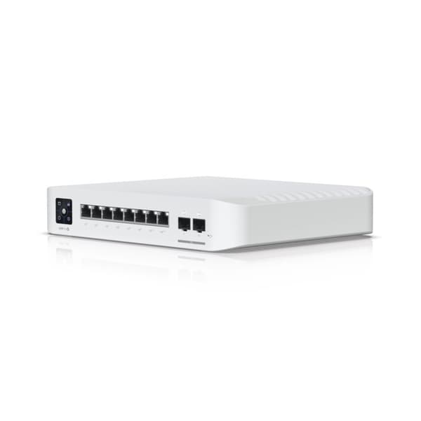 Ubiquiti USW-Pro-8-PoE 10p 120W Managed Switch Vit