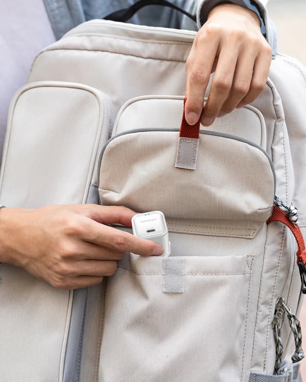 INNOSTYLE HURTIGOPLADER CUBE USB-C 33W USB TYPE C GAN II TIL SAMSUNG LED
