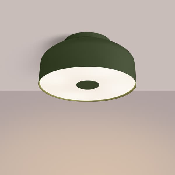 Loftlampe OMIQ 4 E27 Olivengrøn Sollux SL.1680