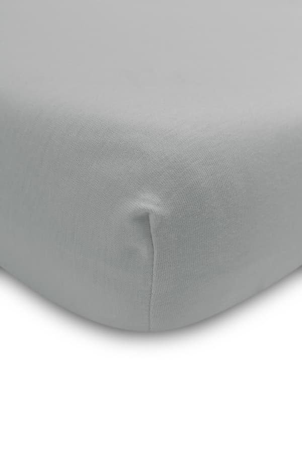 Jersey Deluxe harmaa lakana 160x80