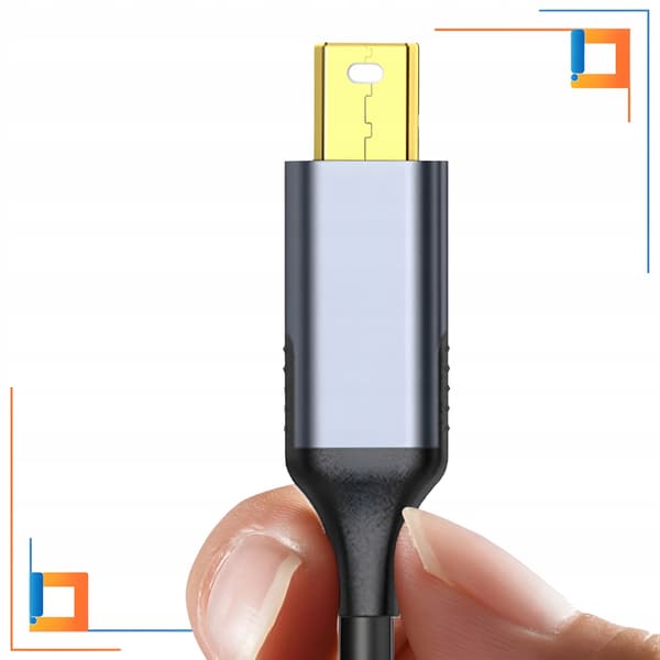 CO2 USB-C-KABEL MINI DISPLAYPORTADAPTER USB TYP C DP 8K 60HZ 2M