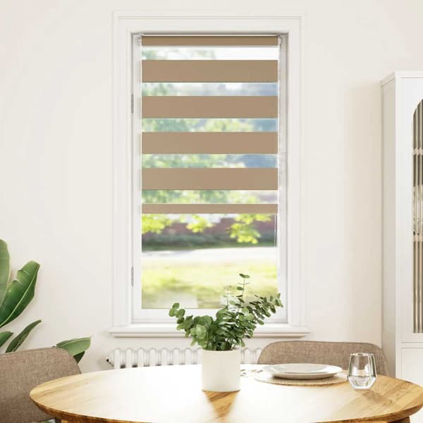 vidaXL Zebra rullegardin, 65x100 cm, stofbredde 60,9 cm, polyester