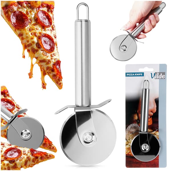 Stålkniv til pizza 19 cm