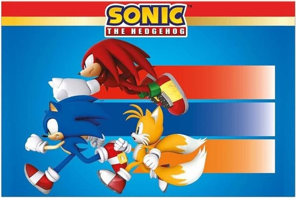 Sonic Hedgehog peittävä kangas 120x180cm