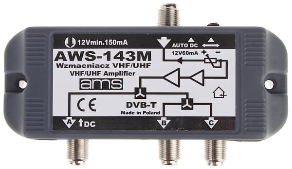 AWS-143M AMS-ANTENNIN VAHVISTIN