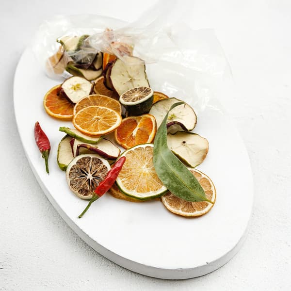 Torkad citrusfruktmix (Potpurri) - 100 g förpackning