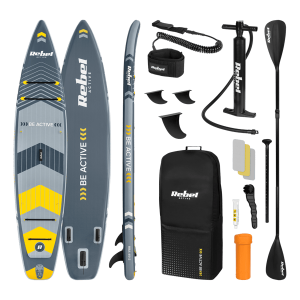 SUP PRO Touring uppblåsbar bräda med badsits 381 cm set