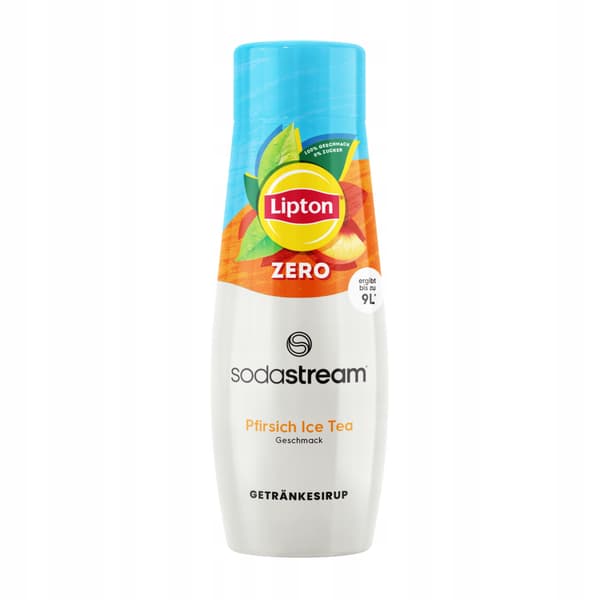 Lipton Ice Tea Sodastream 3-pak: Peach Zero, Citron, Grøn