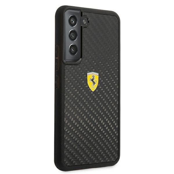 Ferrari FEHCS22SFCAK S22 S901 sort/sort hårdt kuffert On Track ægte kulfiber