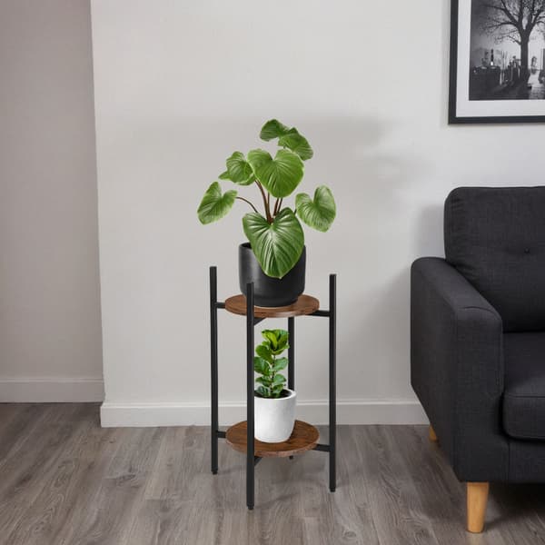 SAMIR RUSTIC metal loft blomsterstander