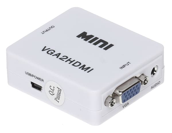 VGA+AU/HDMI-ECO-OMVANDLARE