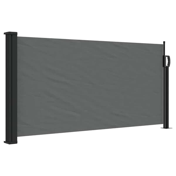vidaXL Rullande sidomarkis antracit 100x300 cm