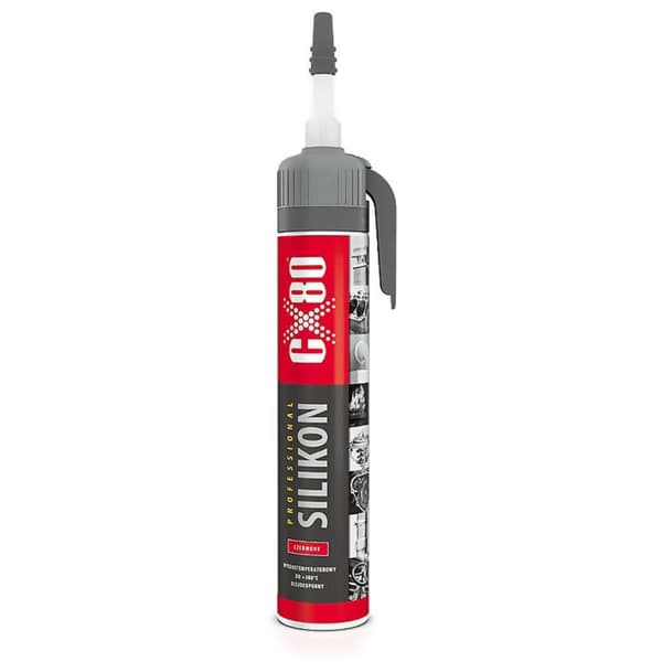SILIKON PROFESSIONAL 210G PREMIUM högtemperad - röd 139