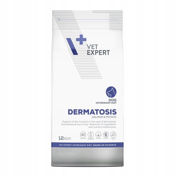VetExpert DermaSalmon&Potato torrfoder för hundar 12 kg