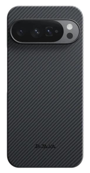 ETUI PITAKA Ultra-Slim Google Pixel 10 Pro XL MagSafe Musta-harmaa