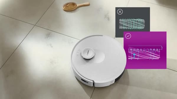 Bosch BCRC1W Vit robotdammsugare och moppare
