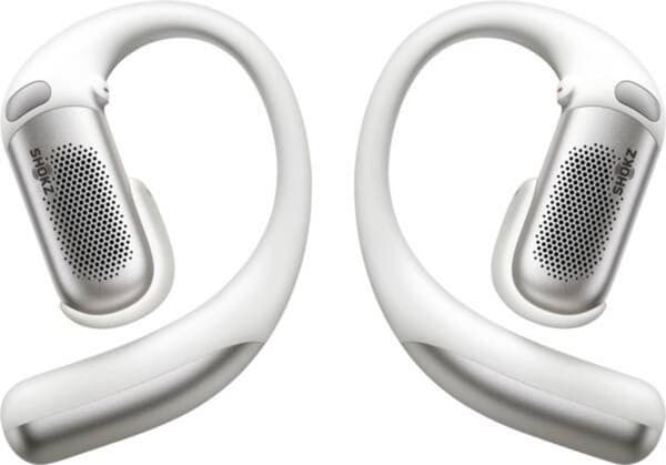 SHOKZ OpenFit Pro Hvide Hovedtelefoner med Åbne Bagside