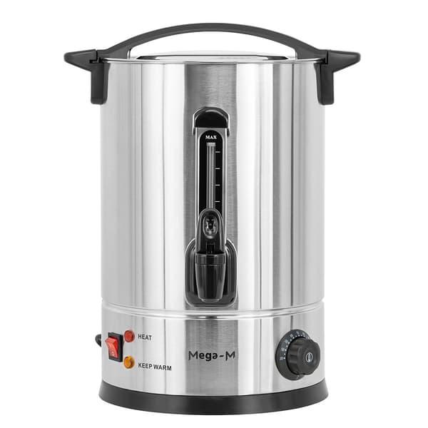 Mega-M vattenkokare dubbelväggig 10L 1800W