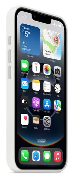 APPLE Silikone Etui til iPhone 16e Hvid