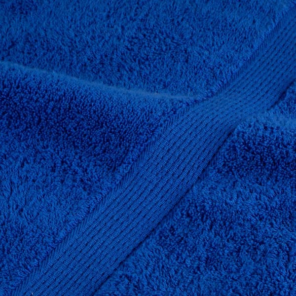 vidaXL Premiumhanddukar SOLUND, 2-pack, Blå, 70x140 cm