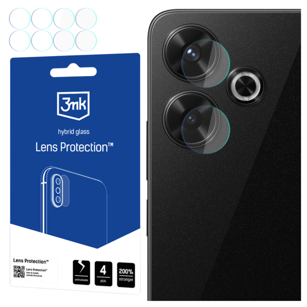 Redmi 13 4G/5G - 3mk linsskydd
