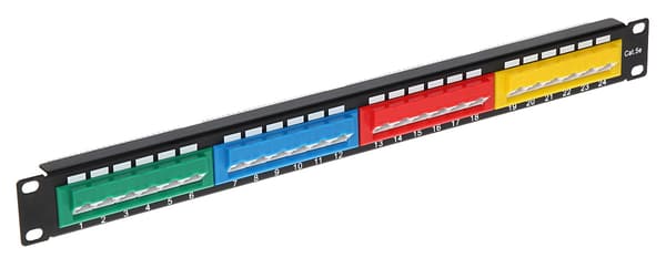 Kopplingspaneeli RJ-45 PP-24/RJ-KAT