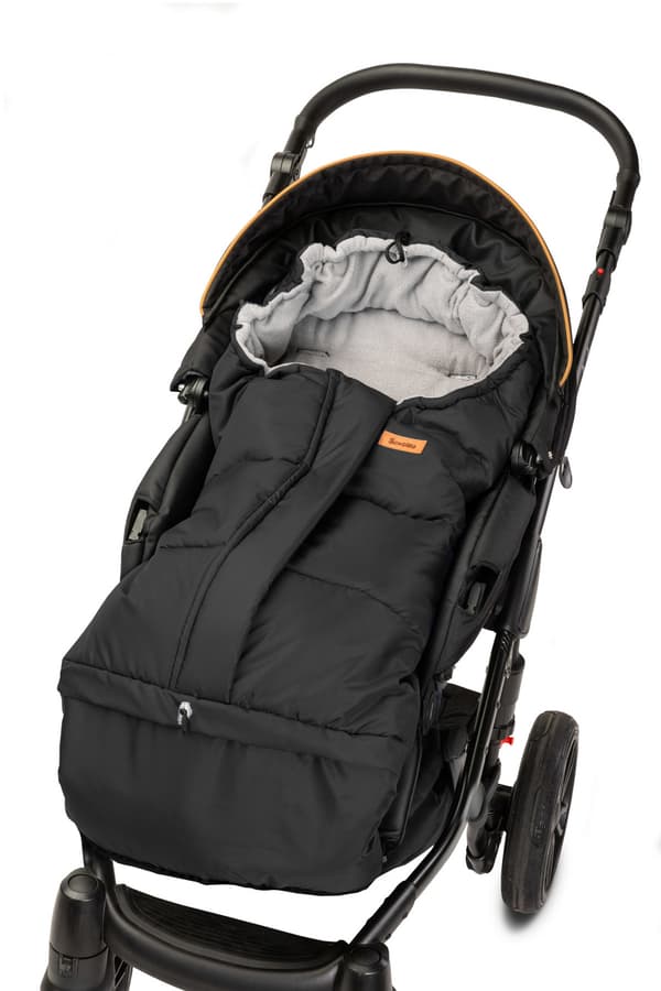 COMBI 3-in-1 MAKUPUSSIT POLAR MUSTA/HARMAA