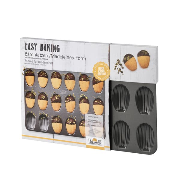 Madeleineform EASY BAKING - 18 småkager / Birkmann
