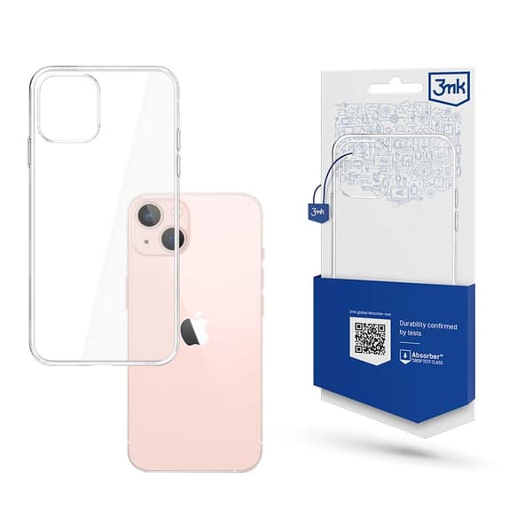3mk Clear Cover - Etui til iPhone 14 (Gennemsigtig)