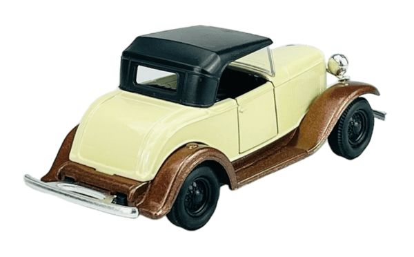 Welly OLD timer Ford modell A roadster med tak beige 1:34 98875